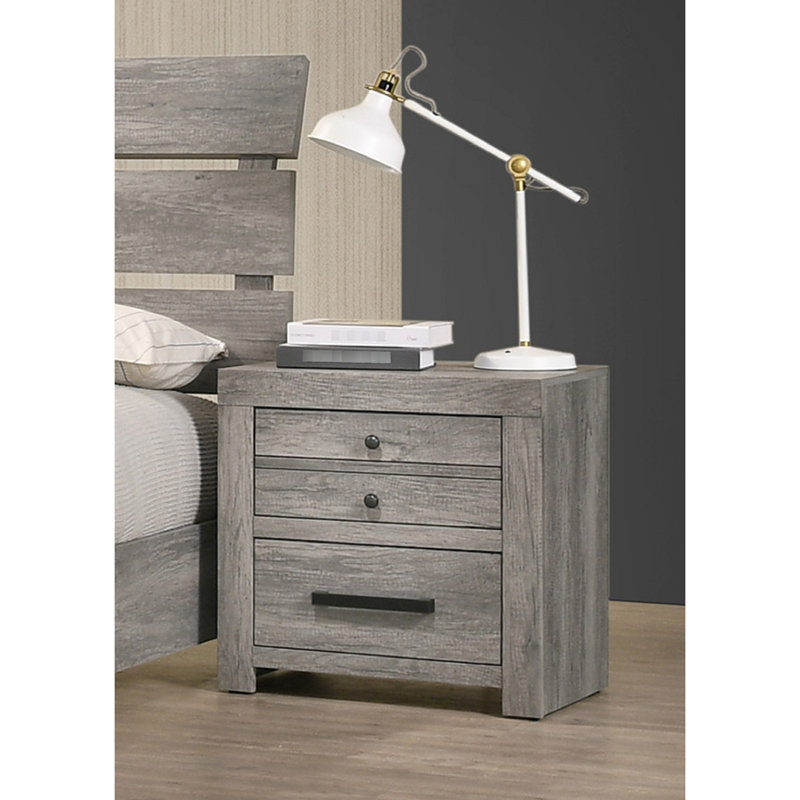 Table de chevet 1 pièce Rustic Charm