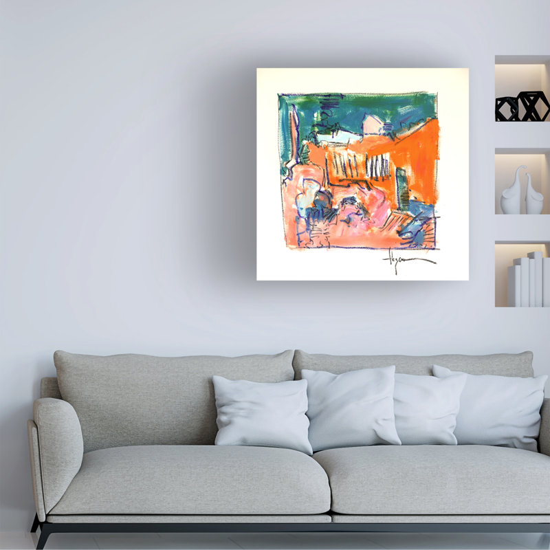 Art sur toile «Bachelor Dorothy Fagan Blossomvsq», H 14 po x l 14 po