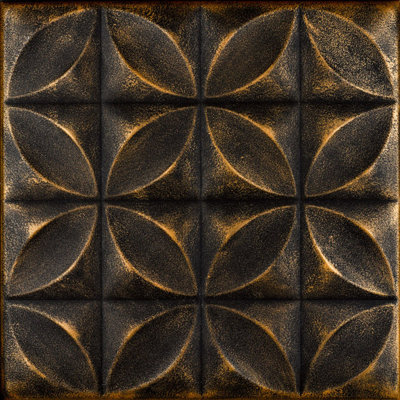 Perceptions 1.6 ft. x 1.6 ft. Polystyrene Glue-up Ceiling Tile