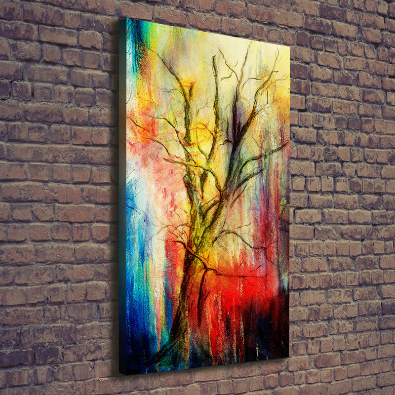 Abstract Tree - Wrapped Canvas Print