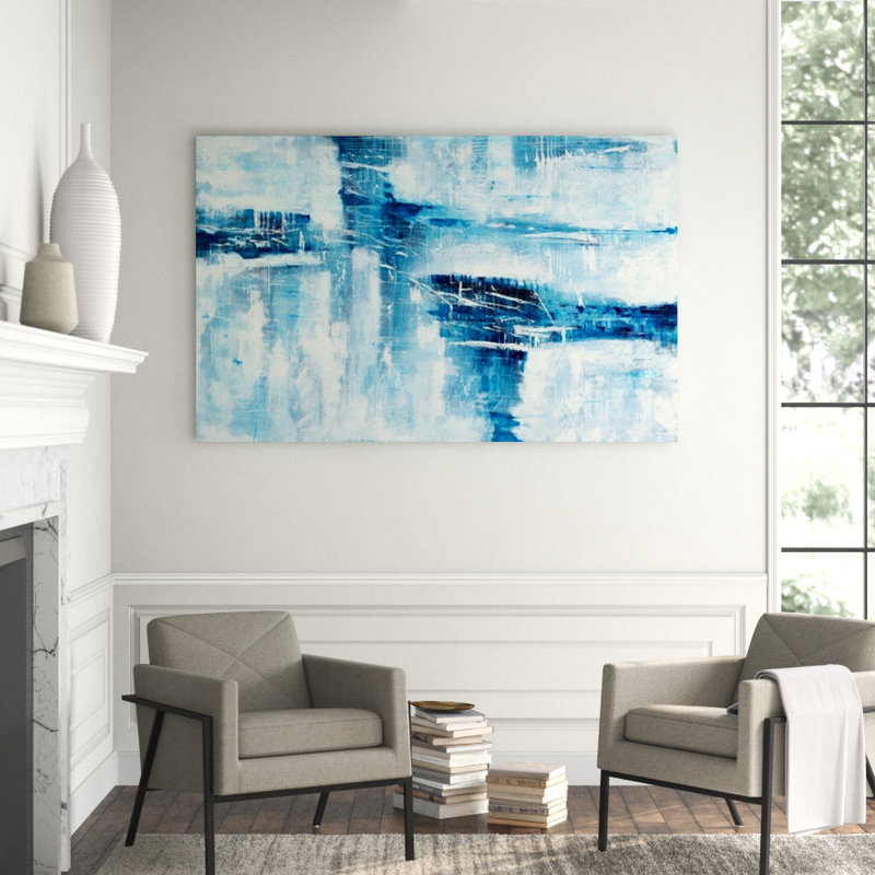 Fade Out Painting by Blakely Bering, Outdoor, 47" H x 74" W x 1.5" D