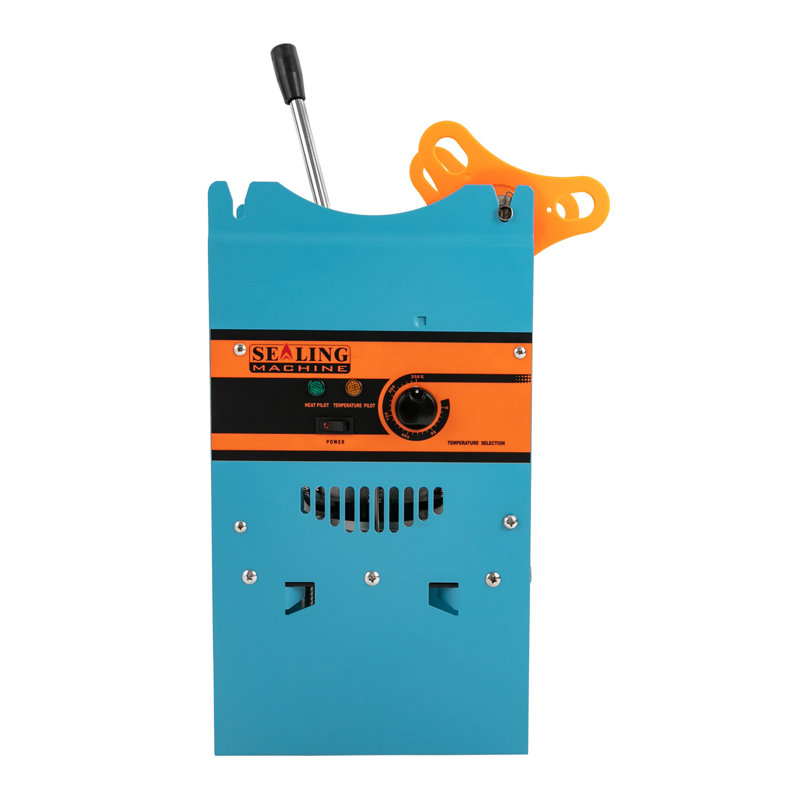 Commercial Milk Tea Sealing Machine, Blue