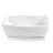 Sinber 19" x 14" x 5" White Rectangular Ceramic Countertop Bathroom Vanity Vessel Sink