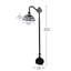 Lampe sur pied arquée 60 "Hamann