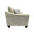 Columbia Microfiber Loveseat, Cream