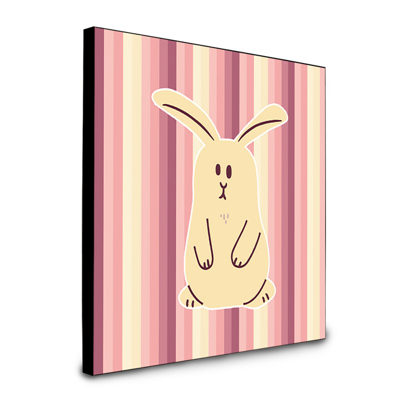 Panneau mural d’art de lapin Gerberoy