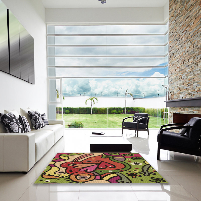 Indoor Rug, Rectangle 5' x 7'