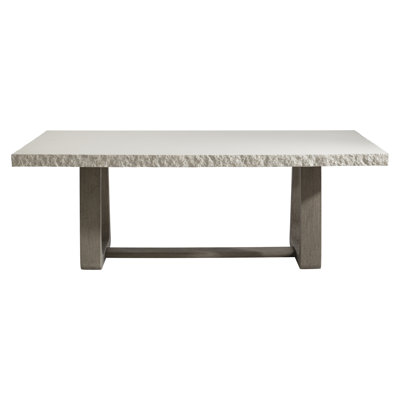 Trouville Rectangular Concrete Top Dining Table