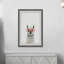 Red Trendy Llama - Painting-383813922-383813926