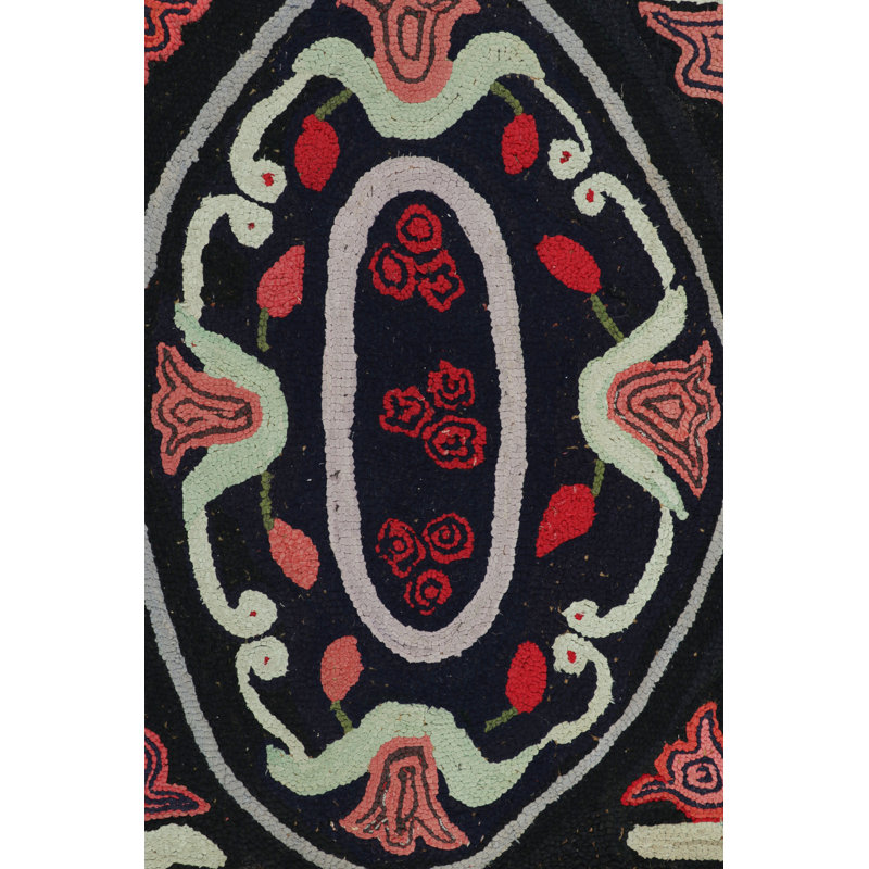 One-of-a-Kind 2’11”x3’6” Area Rug