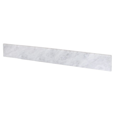 Carrara 37" x 4" Backsplash