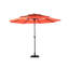Parasol à 3 niveaux en aluminium pour pelouse 10 pieds