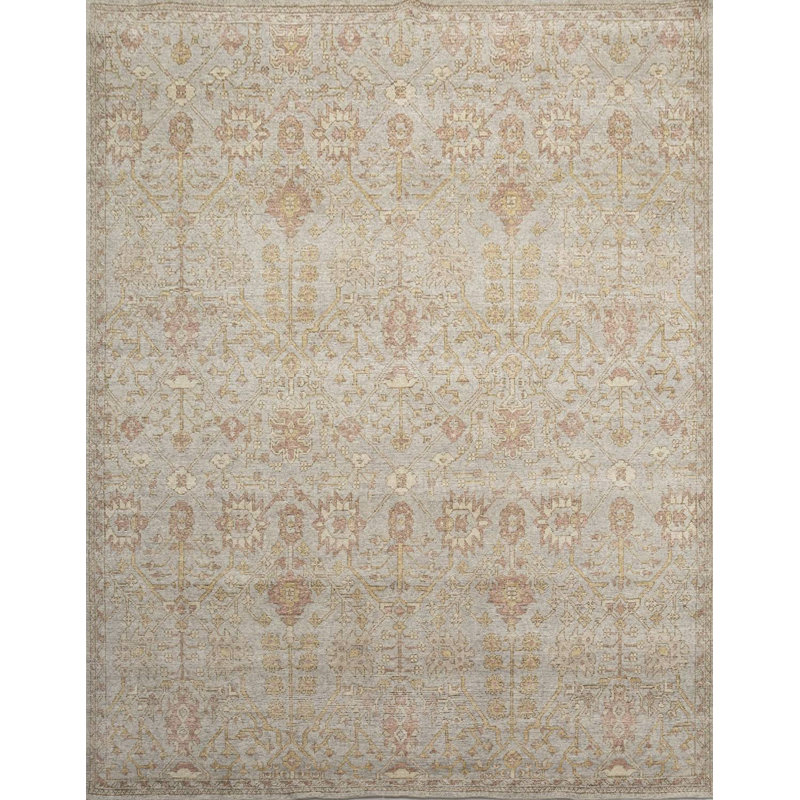 Vintage One-of-a-Kind Rectangle 8'4" X 10' Hand Knotted Area Rug