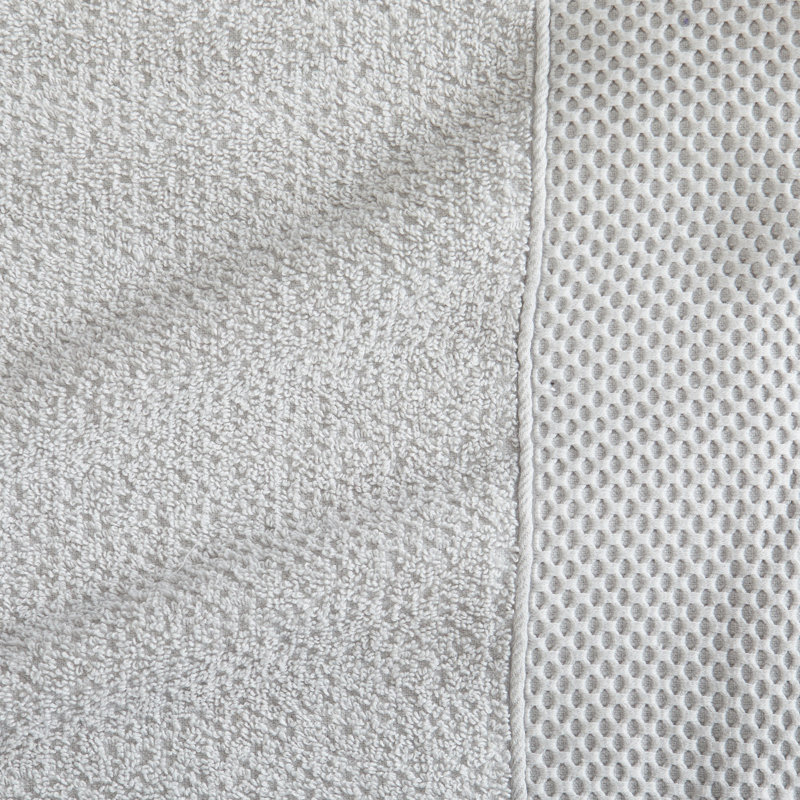 Ensemble de serviettes 6 pièces Sharleez, Gris clair