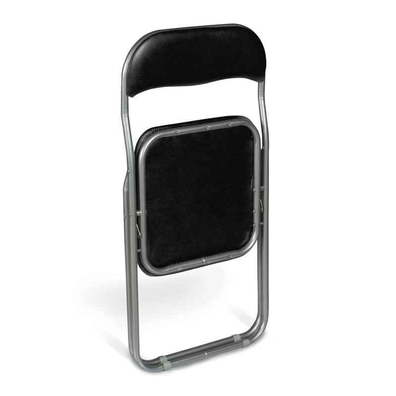 Folding Chairs, Measures 43 X 47 X 78 Cm, Black