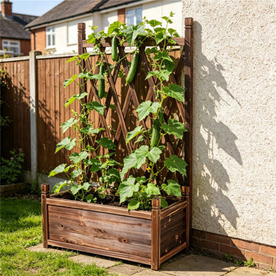 Bloxom Wood Planter Box