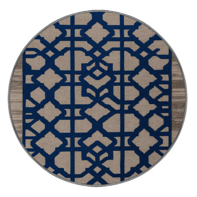 Machine Washable Trellis Gray Area Rug