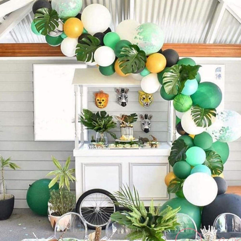 Fabric Palm Arrangement