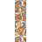 Midgard Paisley High-Low Orange/Multi Indoor/Outdoor Rug-1339350121