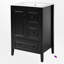 23.7'' Single Bathroom Vanity Set With Ceramic Top-1287149032