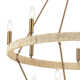 Abode 14 Light Metal Dimmable Geometric Chandelier