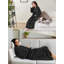Peignoir mi-mollet 100% molleton avec poches Beerman-1105324127-1105324125