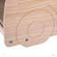 Grattoir pour chat en bois 2-en-1
