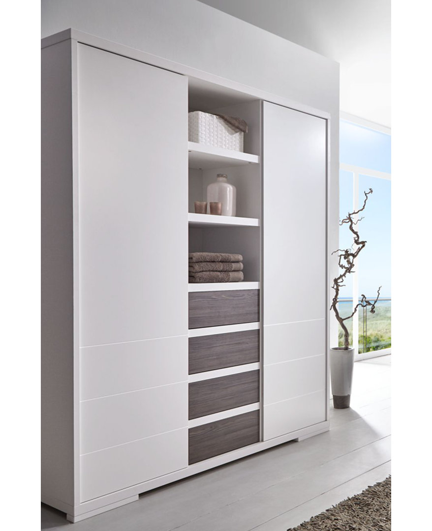 Maxx Fleetwood 2 Door Wardrobe