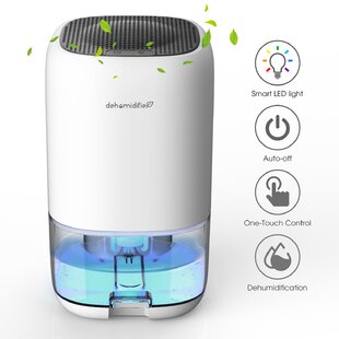 Pro Breeze 1000ml Dehumidifier with 4-hour Timer and LED Light