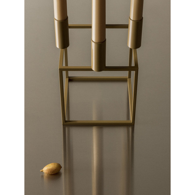 Kubus Candelabra, Olive