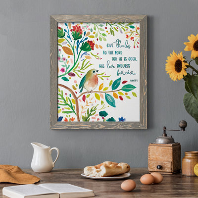 " Give Thanks " Painting Print