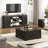 75" Farmhouse Tv Stand With Power Outlets For 75 80 85 Inch Tv, Large Tv Media Console With Storage Cabinets & Adjustable Shelves-316786466-333414166