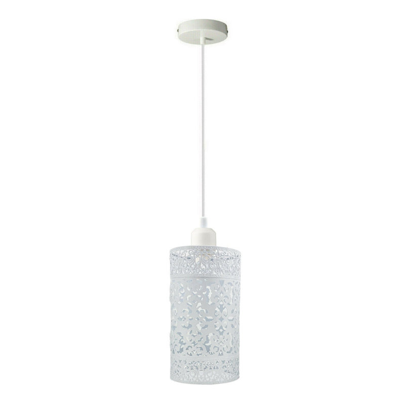 Moise 1 - Light White Single Pendant