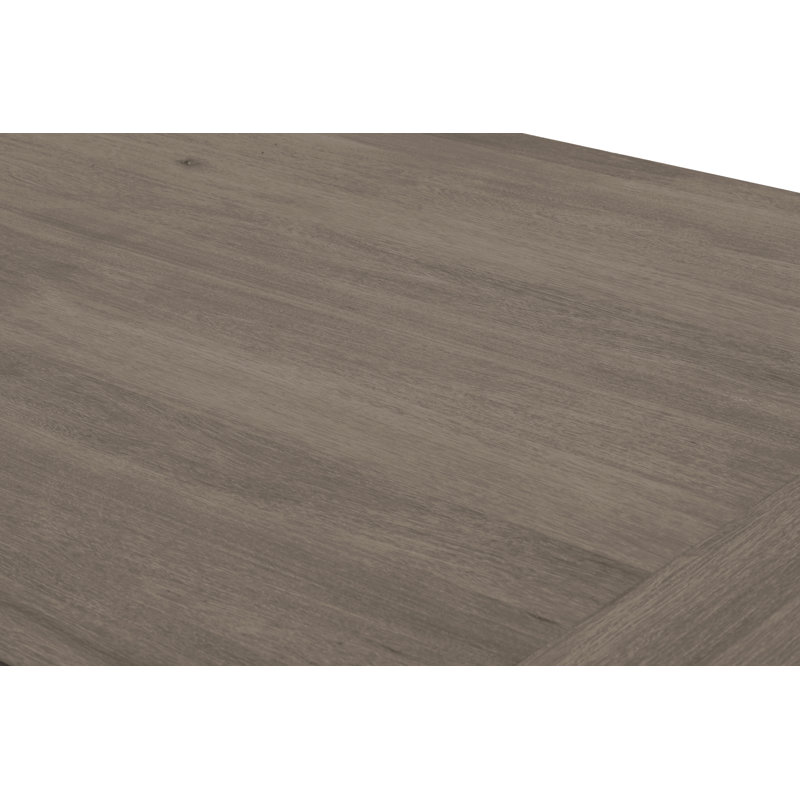 Dewitt Extendable Dining Table, Grey Rustic