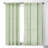 Avenie Grid Pattern Green 1pc Blackout Window Curtain Panel-171804465