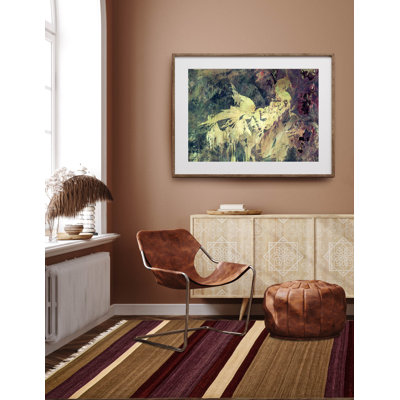 Aidian Grey, Olive Kilim 5'0" x 8'6"