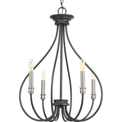 Lustre classique / traditionnel unique à 4 lumières Driskell