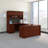 Series C 60W Bow Front U Shaped Desk with Hutch and Storage-49810381-49814815