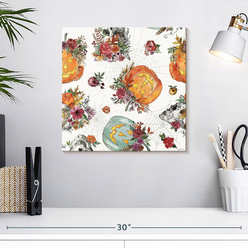 Motif de style effrayant Lelend I, H 16 po x l 16 po