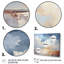 «Clouds Landscape Canopy Collage I», art mural nuages-2051952630-2051952625