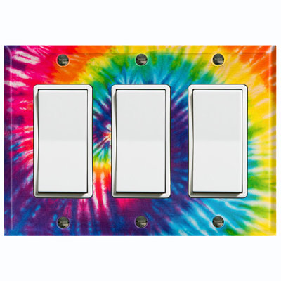 Plaque murale standard colorée 3 pièces