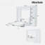 Lit escamotable Driskill avec bureau et plusieurs supports de rangement-1485817431