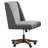 Mellins Swivel Chenille Upholstered Task Chair-910818540
