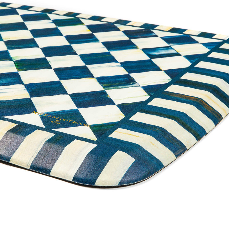 Check GelPro Comfort Mat, Black/White, 20" W x 72" L