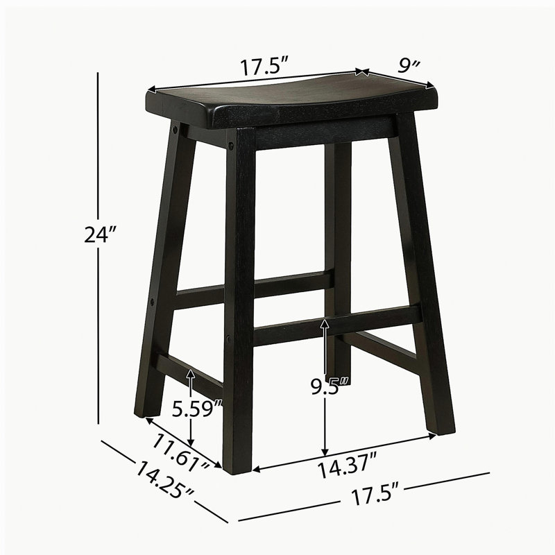 TABOURET SADDLE 24 po POMERoy