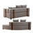 Upholstered Curved Sectional-1850098550