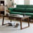 Black walnut rectangular end table