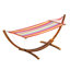 Clemons Cotton Hammock with Stand