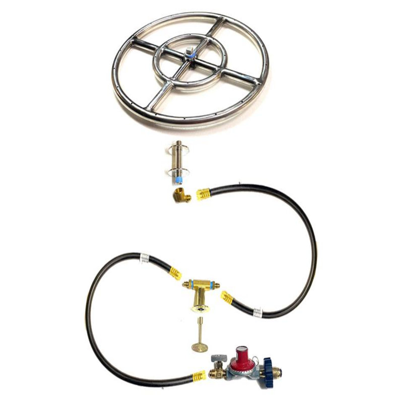 18'' Round Gas Connector Kit