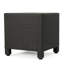 Table d'appoint - table d'appoint, cube brun foncé, l 18,5 po x P H, sans assemblage pour une table d'installation rapide en brun, forme de cube, profondeur de 18 po de hauteur, nécessaire